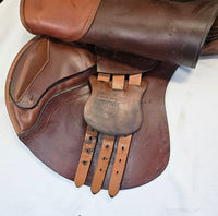 17" Barnsby Milton Jumping Saddle Generous Medium (M/MW) tree width