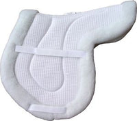 Fleece lined waffle weave show pad for the hunter/jumper ring